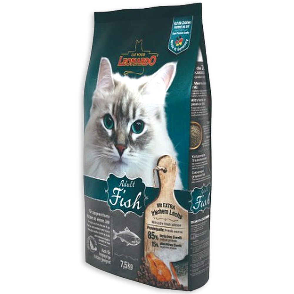 레오나르도 캣 어덜트 피쉬 7.5kg 대용량 고양이사료