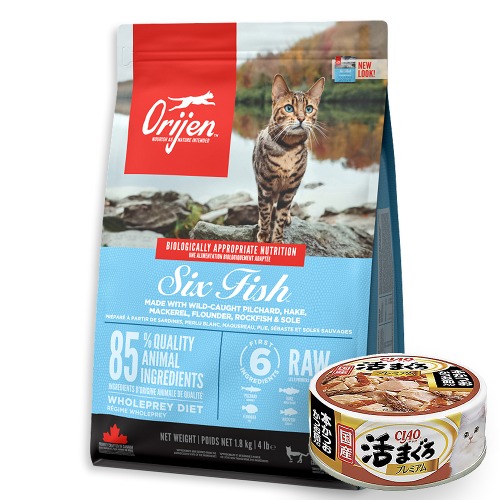 [이나바캔]오리젠 캣 6피쉬캣 1.8kg 고양이사료